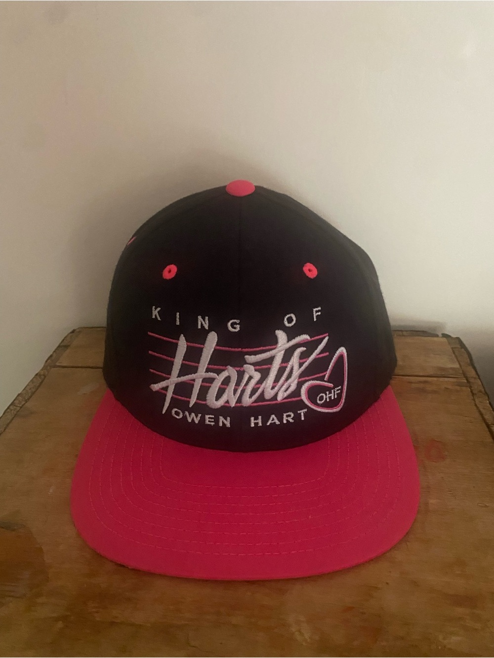 Owen Hart the King of Harts OHF SnapBack  baseball Cap.